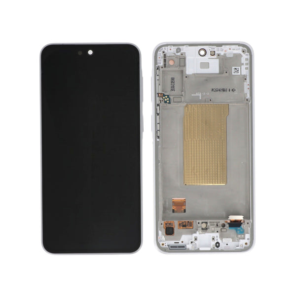Écran complet Galaxy A37 – Blanc – Original Samsung (Service Pack)