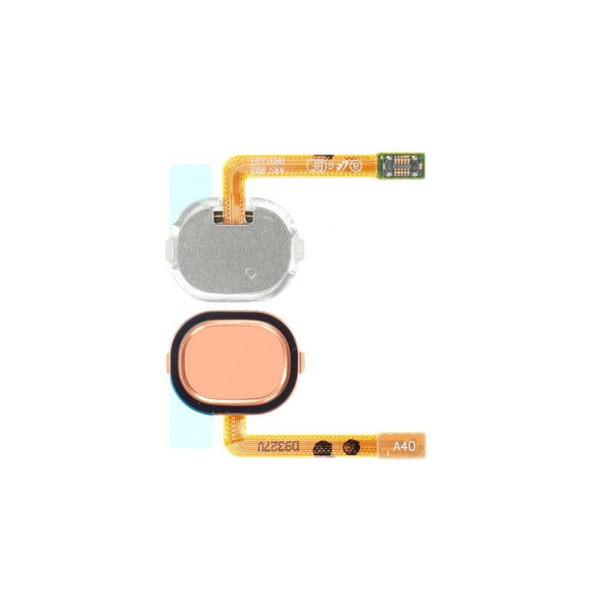 Lecteur d'empreinte Galaxy A40 – Corail – Compatible Premium
