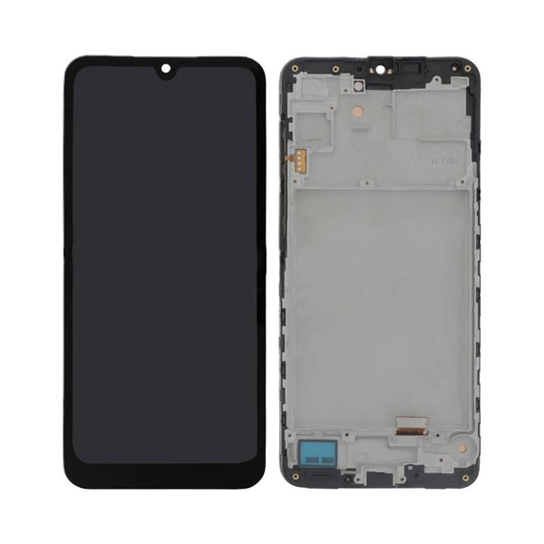 Écran complet avec châssis Galaxy A16 5G (taille d'origine) – Noir – Compatible OLED