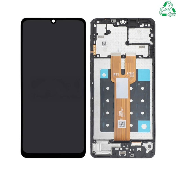 Écran complet avec châssis Galaxy A06 5G – Noir – Original démonté