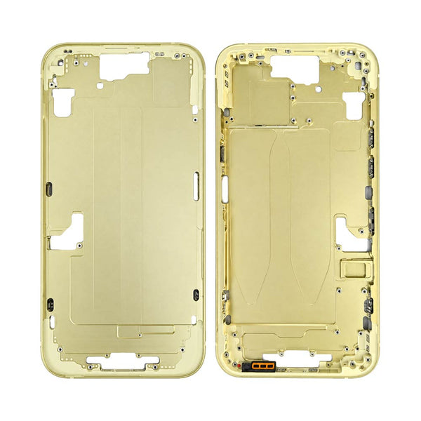 Châssis nu iPhone 15 Plus – Jaune – Compatible Premium