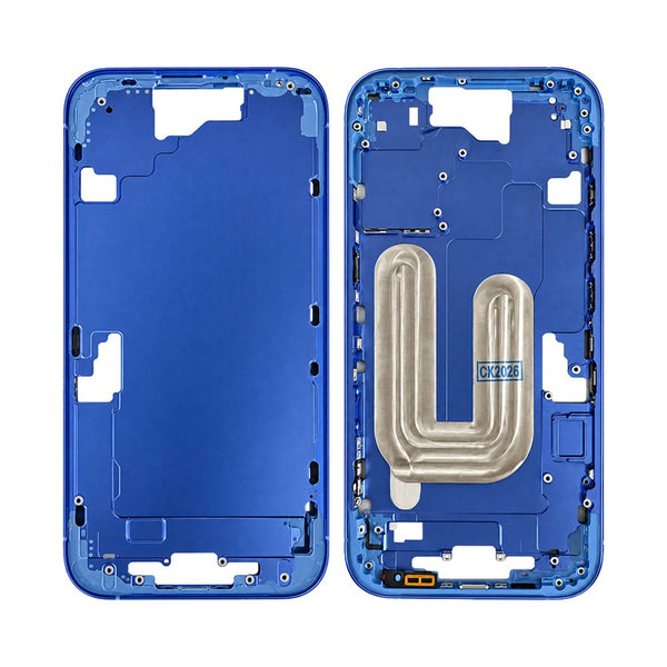 Châssis nu iPhone 16 – Bleu outremer – Compatible Premium