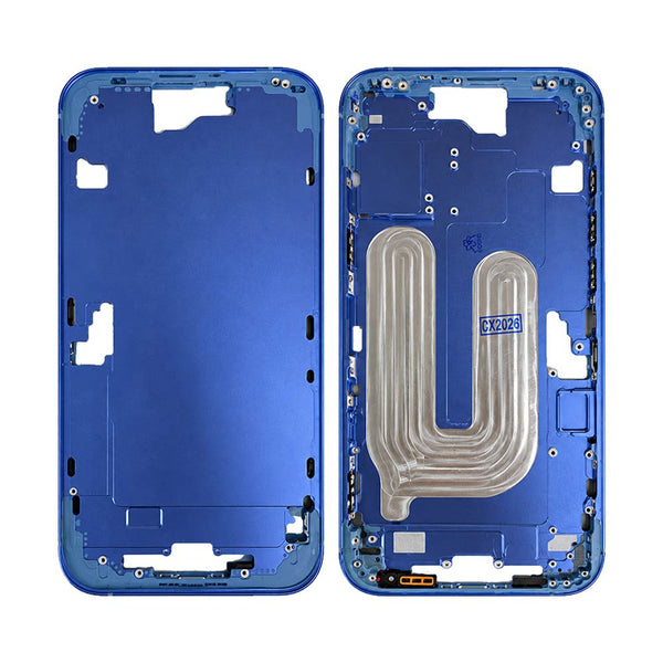 Châssis nu iPhone 16 Plus – Bleu outremer – Compatible Premium