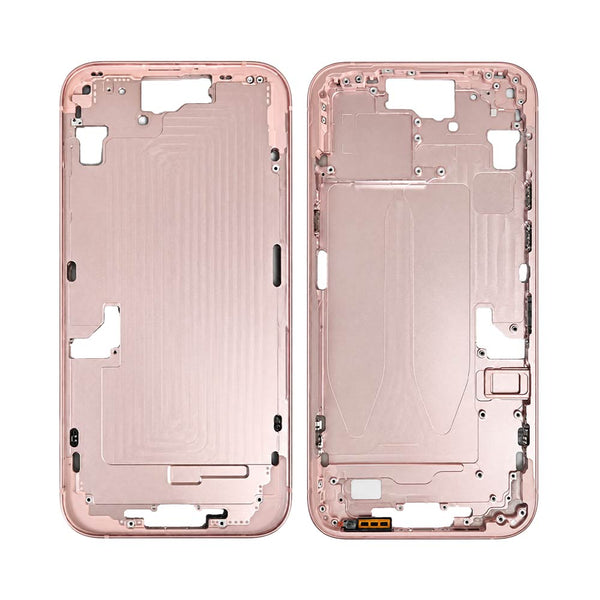 Châssis nu iPhone 15 Plus – Rose – Compatible Premium