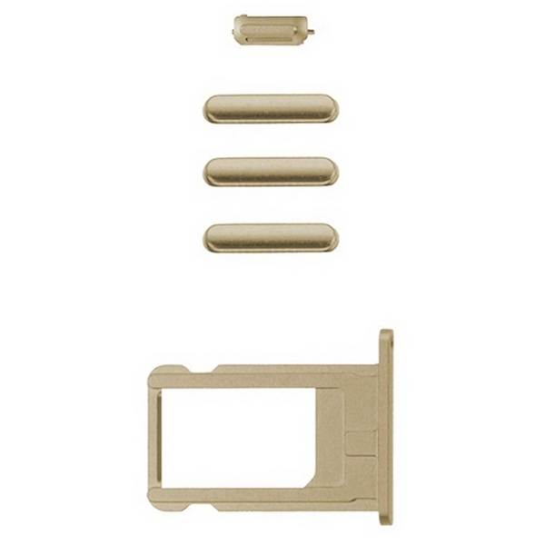 Kit bouton iPhone XS Max – Or – Compatible