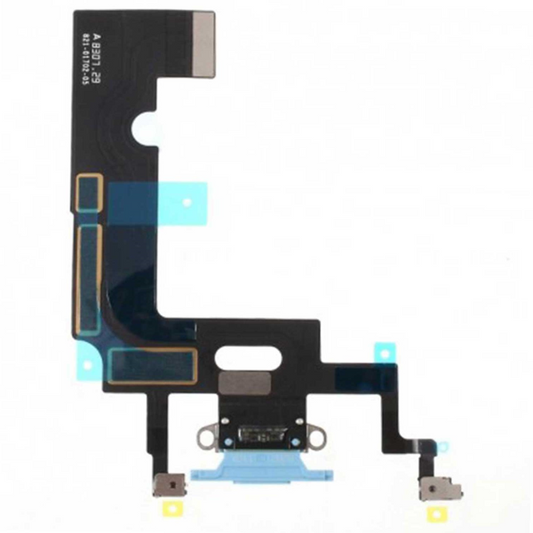 Connecteur de charge iPhone XR – Bleu ciel – Compatible Premium