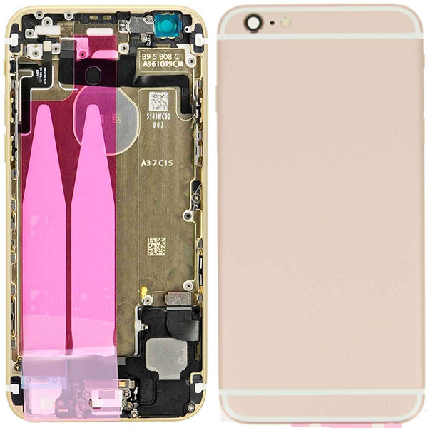 Châssis équipé iPhone 6S – Rose or – Compatible Premium