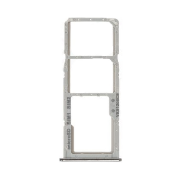 Tiroir SIM Galaxy A51 – Blanc prismatique – Compatible Premium