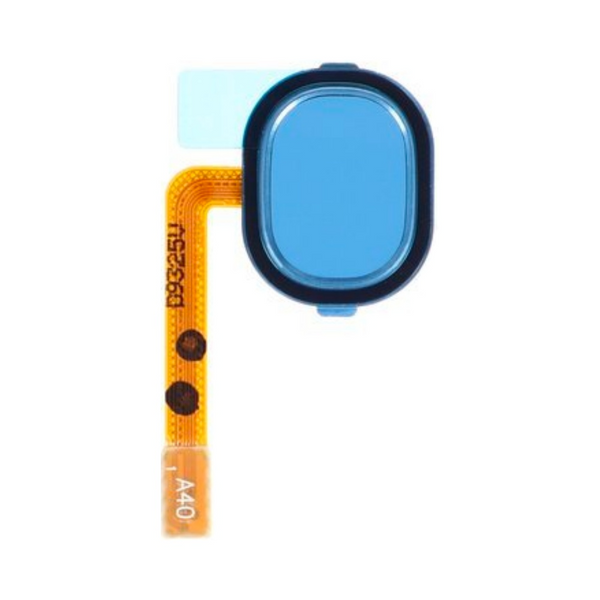 Lecteur d'empreinte Galaxy A40 – Bleu – Compatible Premium