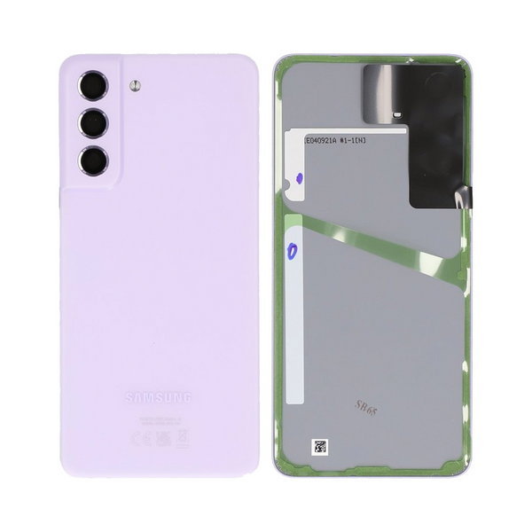 Vitre arrière Galaxy S21 FE – Lavande – Compatible Premium