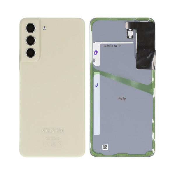 Vitre arrière Galaxy S21 FE – Vert olive – Compatible Premium