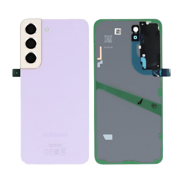 Vitre arrière Galaxy S22 – Violet – Compatible Premium