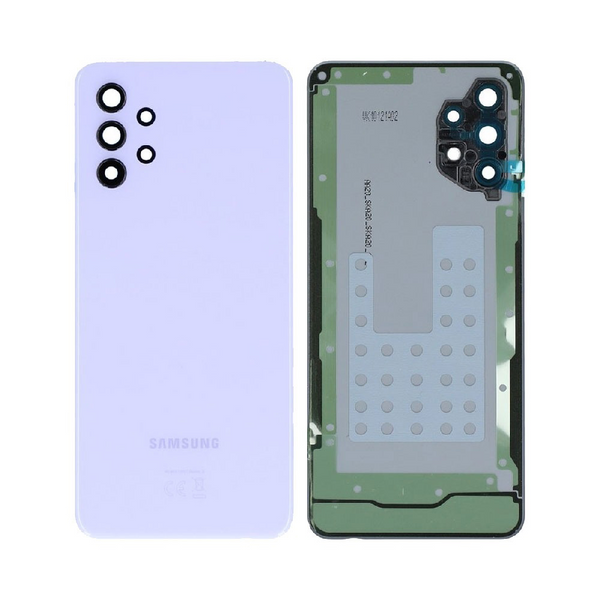 Vitre arrière Galaxy A32 5G – Lavande pastel – Compatible Premium
