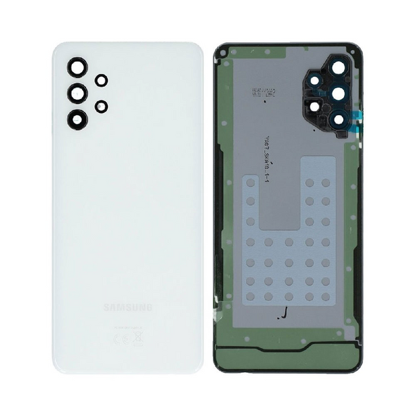 Vitre arrière Galaxy A32 5G – Blanc – Compatible Premium