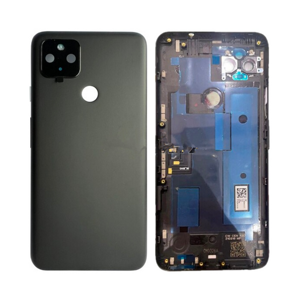 Vitre arrière Pixel 4a 5G – Noir – Compatible Premium