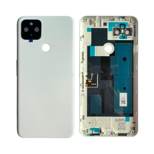Vitre arrière Pixel 4a 5G – Blanc – Compatible Premium