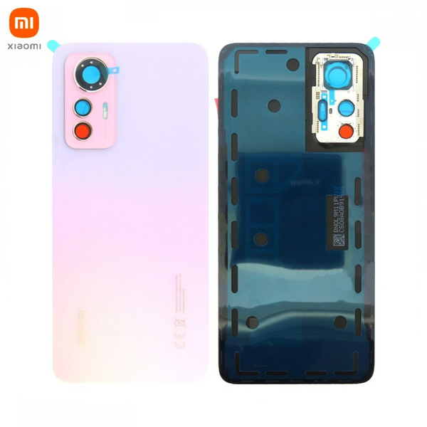 Vitre arrière Xiaomi 12 Lite – Rose clair – Original