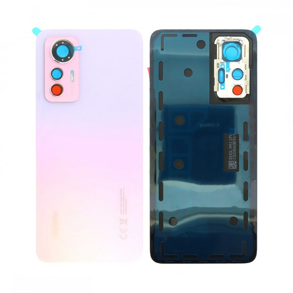 Vitre arrière Xiaomi 12 Lite – Rose clair – Compatible Premium