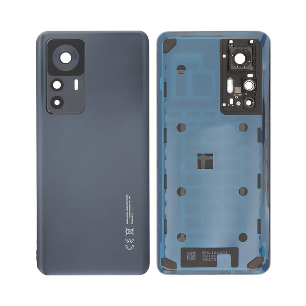 Vitre arrière Xiaomi 12T – Noir – Compatible Premium