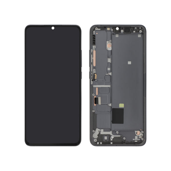 Écran complet Mi Note 10 Lite – Qualité d'origine – avec châssis