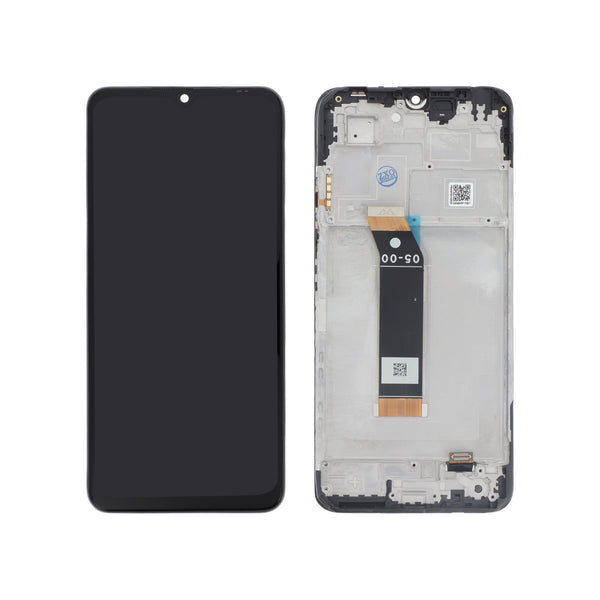 Écran complet Poco M4 5G – Noir – Compatible LCD – avec châssis