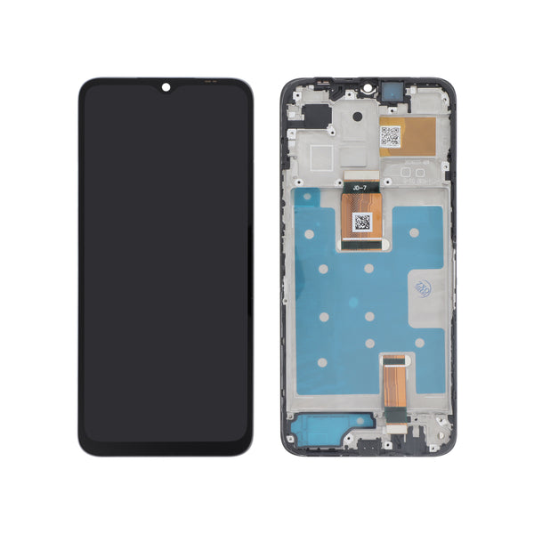 Écran complet Honor X6b – Noir – Compatible LCD – avec châssis