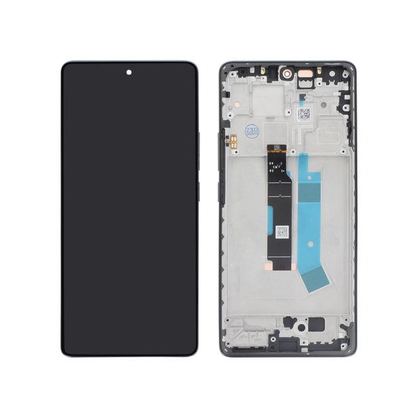 Écran complet Redmi Note 14 Pro 4G – Noir – Qualité d'origine – avec châssis