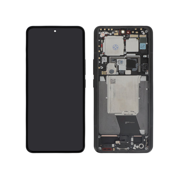 Écran complet Xiaomi 14 Ultra – Noir – Qualité d'origine – avec châssis