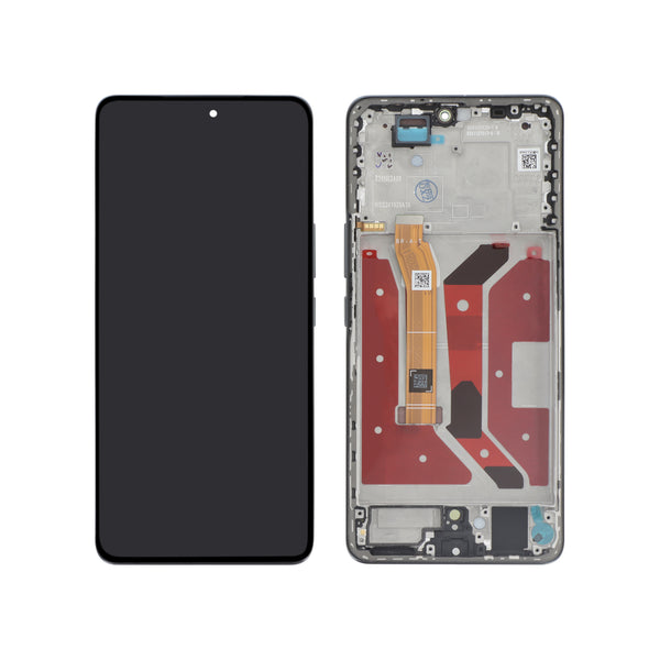 Écran complet magic7 lite Honor Magic7 Lite – Noir – Qualité d'origine – avec châssis