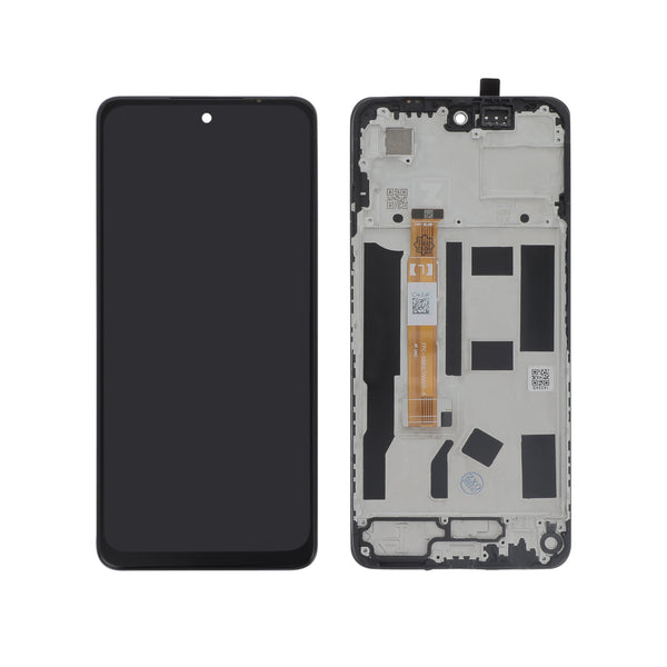 Écran complet Oppo A80 5G – Noir – Qualité d'origine – avec châssis