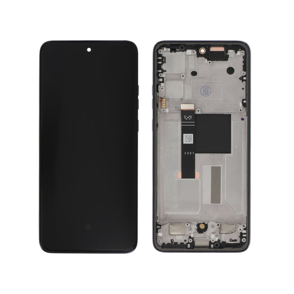Écran complet Motorola Edge 50 Neo – Gris – Qualité d'origine – avec châssis