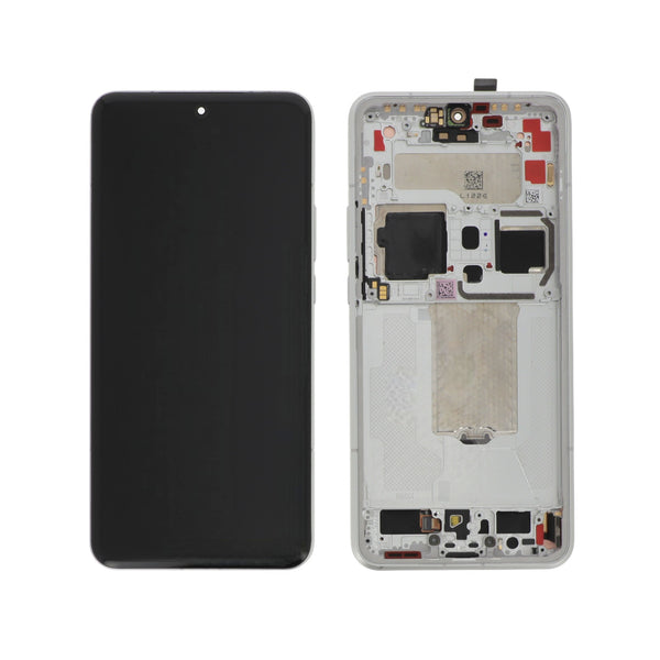 Écran complet Xiaomi 15 Ultra – Blanc – Qualité d'origine – avec châssis
