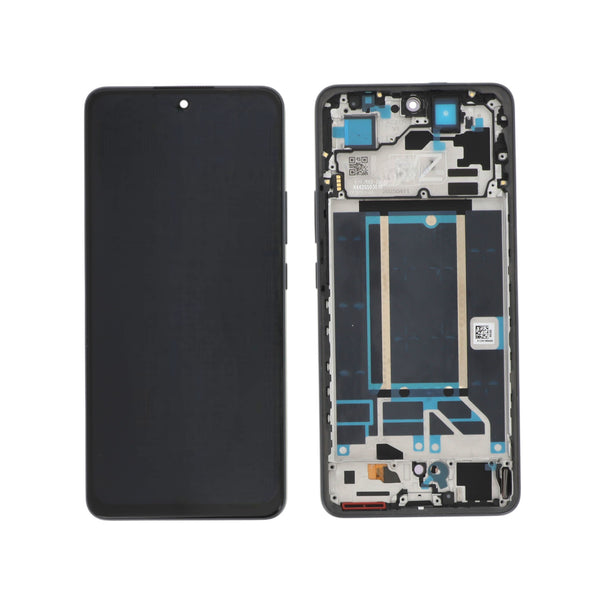 Écran complet Oppo Reno13 FS 5G / Reno13 F – Graphite – Compatible OLED – avec châssis