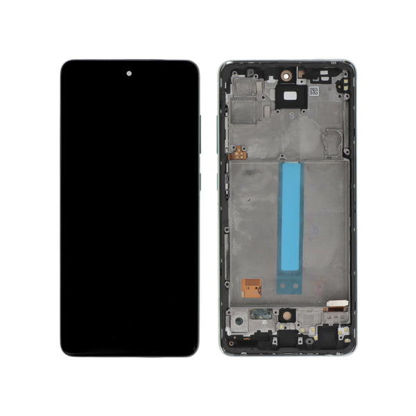 Écran complet Galaxy A52s – Vert – Compatible LCD (Incell) – avec châssis