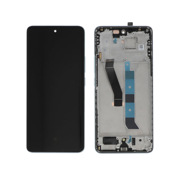 Écran complet Poco M8 5G – Vert – Compatible LCD – avec châssis
