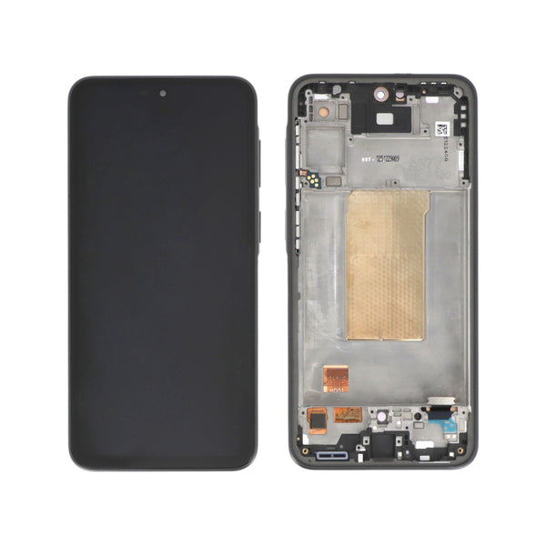 Écran complet Galaxy A37 – Graphite – Compatible OLED