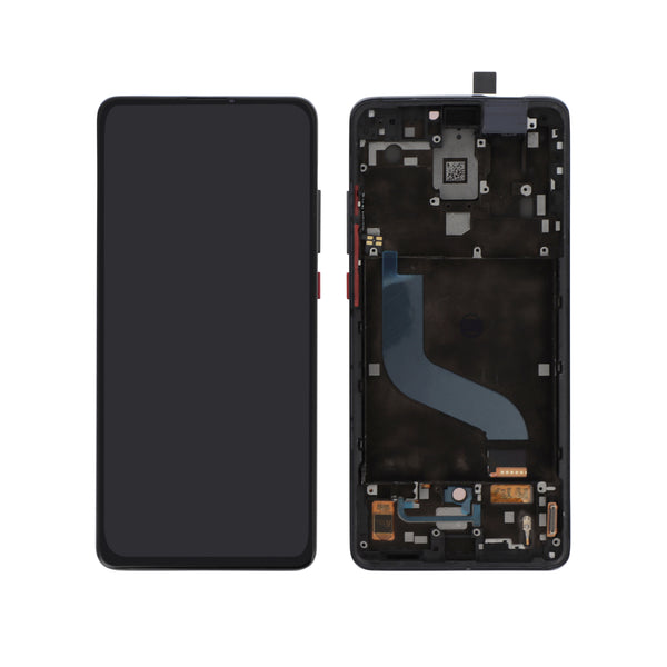Écran complet Mi 9T Pro / Mi 9T – Noir – Compatible OLED – avec châssis