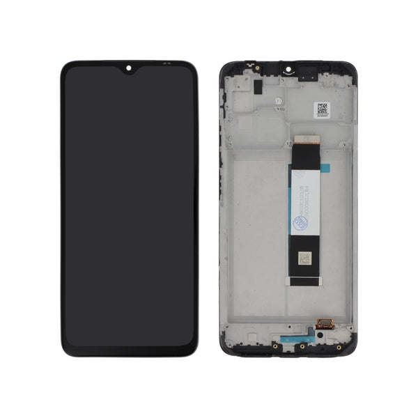 Écran complet Redmi 9T / Poco M3 – Compatible LCD – avec châssis