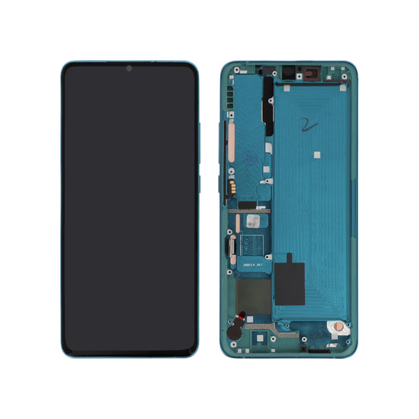 Écran complet Mi Note 10 Pro / Mi Note 10 – Vert – Compatible LCD