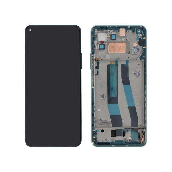 Écran complet Xiaomi 11 Lite 5G NE / Mi 11 Lite 5G – Vert – Compatible LCD