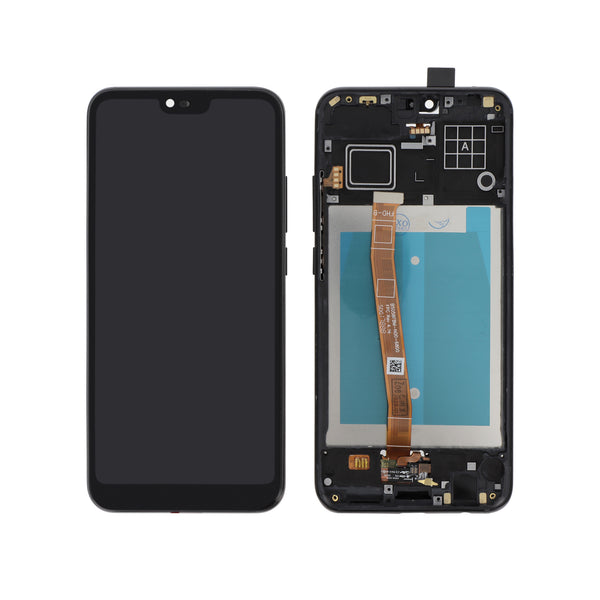 Écran complet Honor 10 – Noir – Compatible LCD – avec châssis