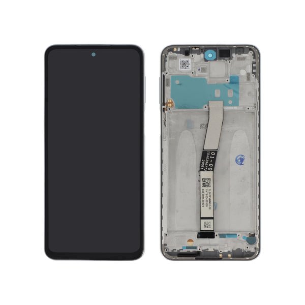 Écran complet Redmi Note 9S – Blanc – Compatible LCD