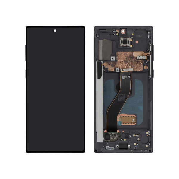 Écran complet Galaxy Note 10 – Noir – Qualité d'origine