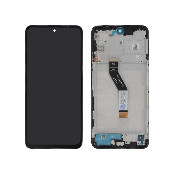 Écran complet Redmi Note 11S 5G – Noir – Compatible LCD – avec châssis