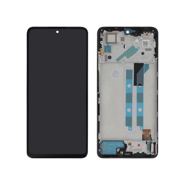 Écran complet Redmi Note 11 Pro 5G / Redmi Note 11 Pro – Compatible OLED – avec châssis