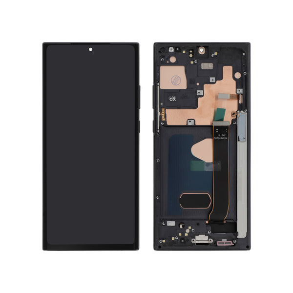 Écran complet Galaxy Note 20 Ultra – Noir – Compatible OLED – avec châssis