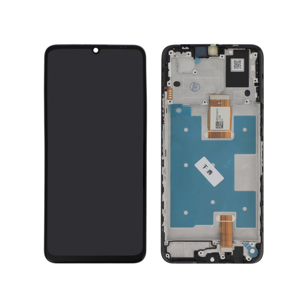 Écran complet Honor X7a – Noir – Compatible LCD – avec châssis