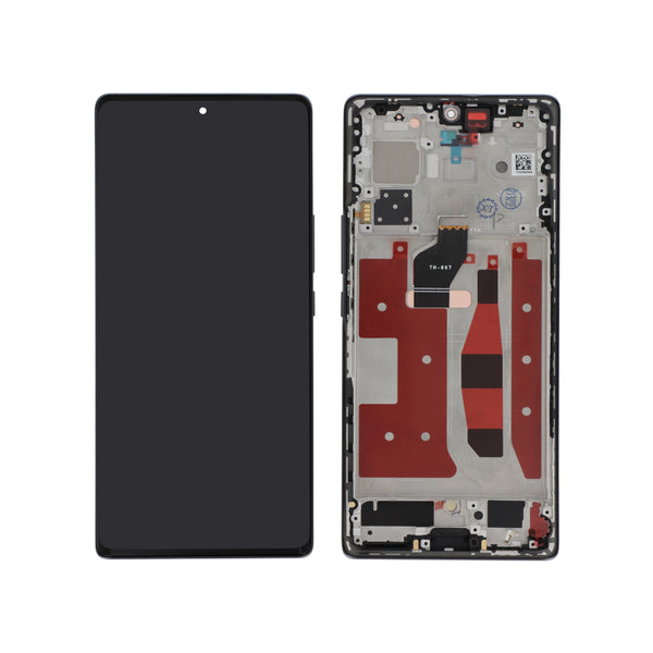 Écran complet Honor 70 – Noir – Compatible OLED – avec châssis
