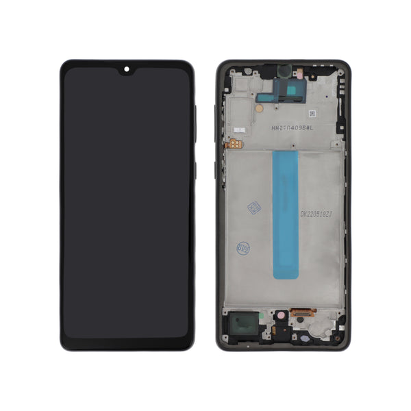 Écran complet Galaxy A33 – Noir – Compatible OLED – avec châssis