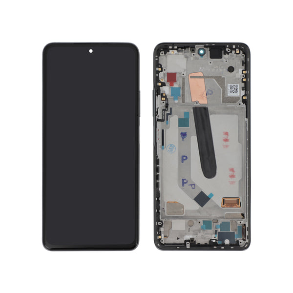 Écran complet Mi 11i 5G – Noir – Qualité d'origine – avec châssis